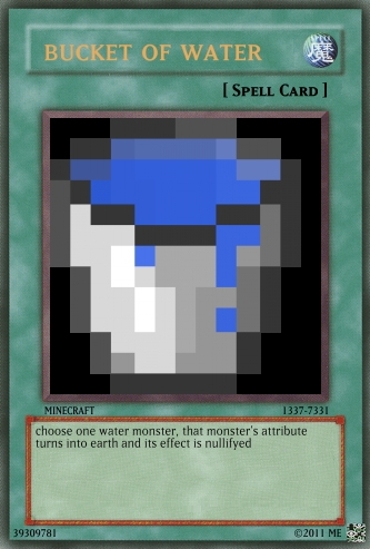  Minecraft Yugioh Card #2