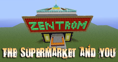  The Supermarket and You Map  Minecraft