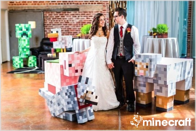 http://www.img2.9minecraft.net/Misc/Minecraft-Wedding-1.jpg