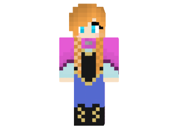 http://img2.9minecraft.net/Skin/Princess-anna-from-frozen-skin.png