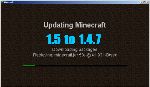 ... to Downgrade Minecraft 1.5 to Minecraft 1.4.7 | Minecraft 1.7.4, 1.7.2