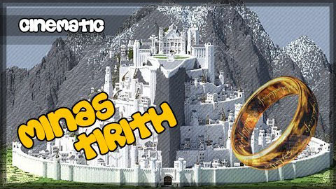 Minas Tirith Map 1.12.2, 1.11.2 for Minecraft 