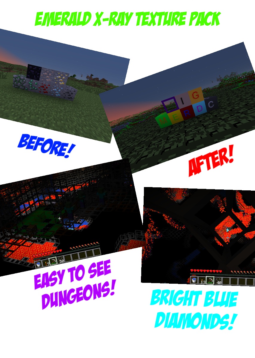 minecraft 1.7 10 xray resource pack