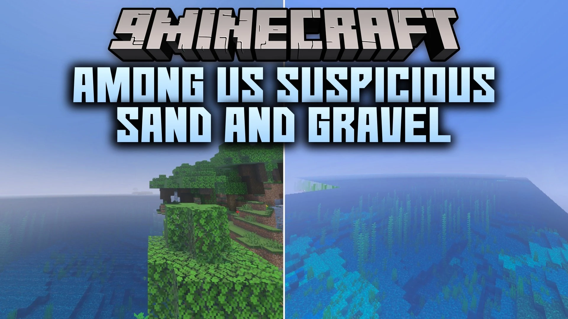Among Us Suspicious Sand and Gravel Shader (26.x, 1.21)