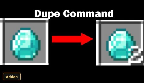 Dupe Command (26+, 1.21) – MCPE/Bedrock Addon