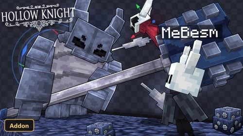 Hollow Knight by MeBesm (26+, 1.21) – MCPE/Bedrock Addon
