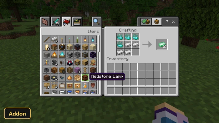crafting recipe for emerald ingots using new glowing items and iron ingots