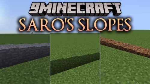 Saro's Slopes Mod (26.3, 1.20.1) - Build Smooth Hillside Paths