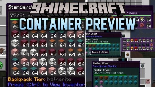 Container Preview Mod (26.3, 1.21.11) - Check Shulker Box Contents