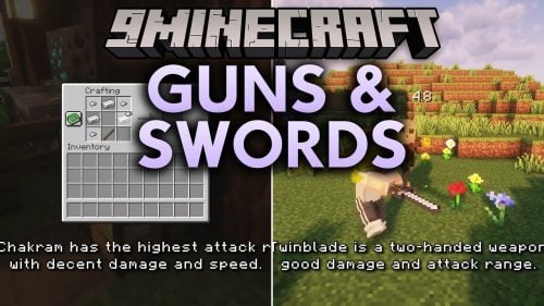Guns & Swords Addon (26.x) - Custom Firearms and Offhand Swords for Combat