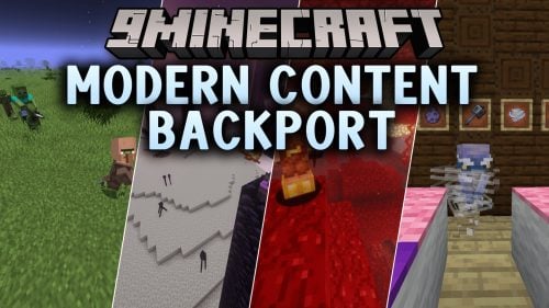 Modern Content Backport Mod (1.20.1) - Fight Breeze Mobs and Wield the Heavy