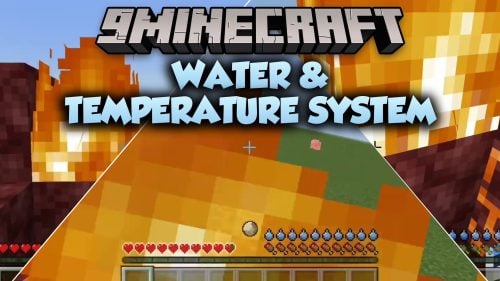 Water & Temperature System Addon (26.x, 1.21) - Realistic Hydration