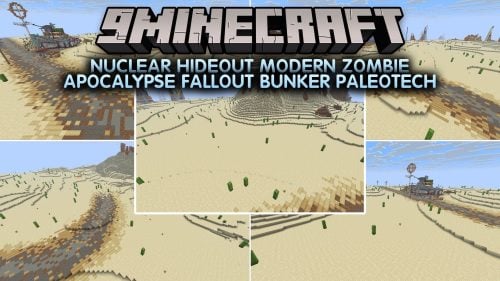 Nuclear Hideout Modern Zombie Apocalypse Fallout Bunker PaleoTech Map