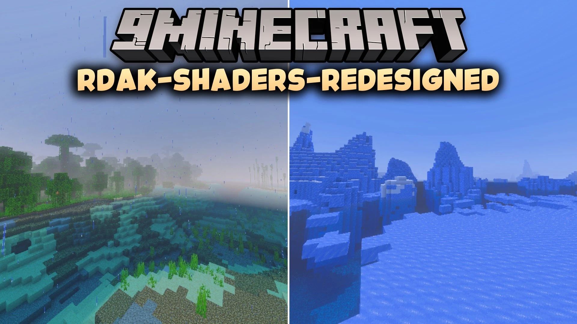 RDAK-Shaders-Redesigned Shader (26.x, 1.21) – Crisp Skies and Biome Water