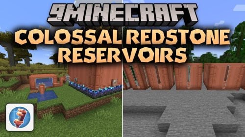 Colossal Redstone Reservoirs Mod (1.21.1, 1.20.1) - Build Massive Fluid Tanks