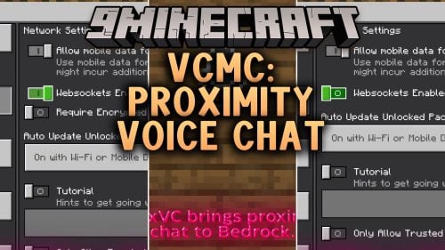 VCMC Proximity Voice Chat Addon (26.x) - Positional 3D Voice Audio for Bedrock