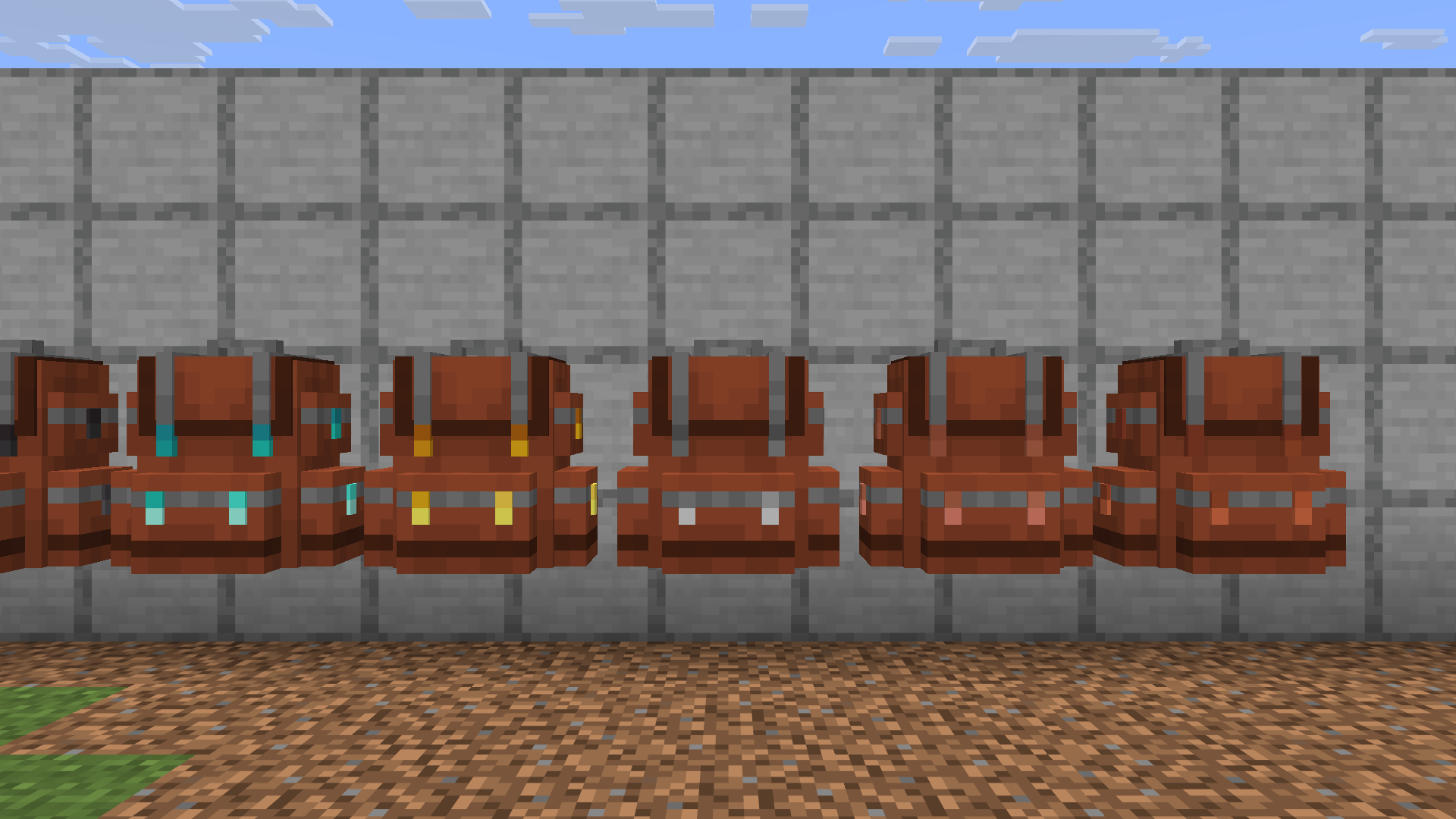 Create Style Sophisticated Backpacks 9minecraft Resource Pack Screenshot 1