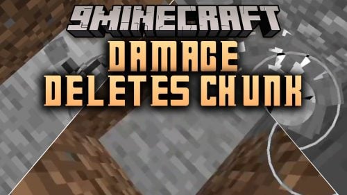 Damage Deletes Chunk Addon (26.x) – Every Hit Destroys the Ground Under You