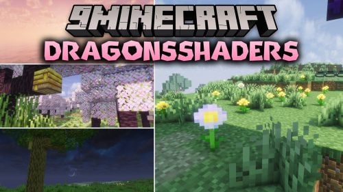 Dragons Shaders (26.3, 1.20.1) – Cosmic Purple Skies and Fantasy Lighting
