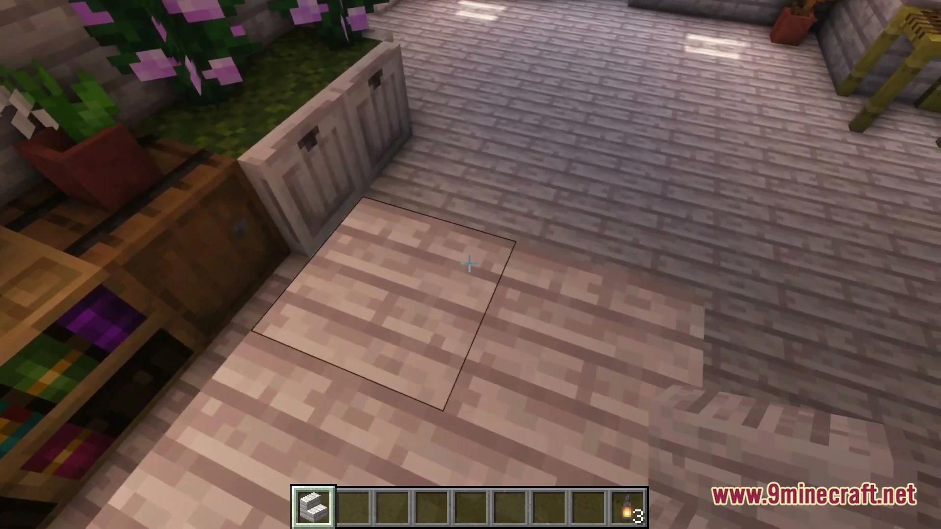 Modern Mizuno's Pale Oak House Map (26.2, 1.20.1) – Peaceful Pale Oak Retreat — screenshot 5