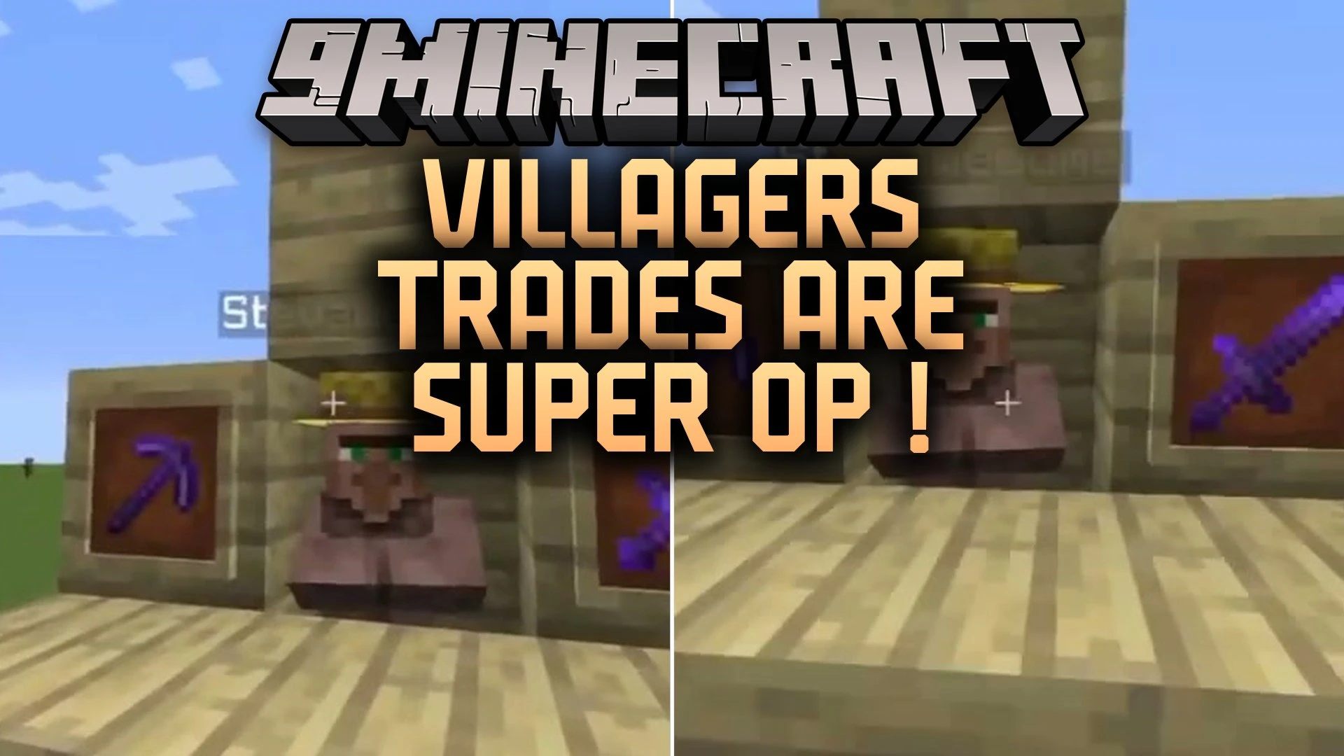 Villagers Trades Are Super OP Addon (26.x) – Overpowered Trades for Every