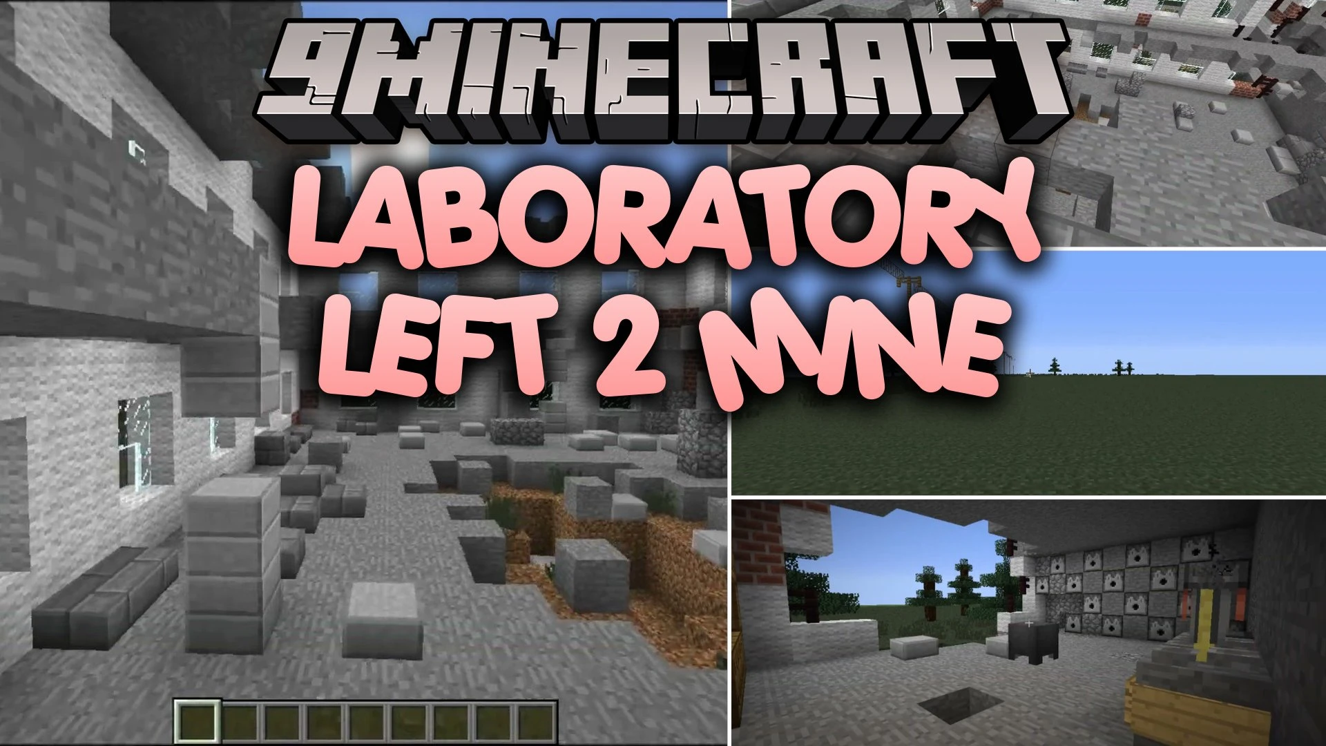 Laboratory Left 2 Mine Map (1.12.2) – Survive Deadly Zombie Swarms
