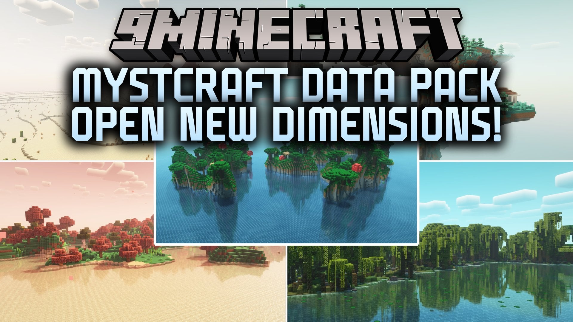 Mystcraft Data Pack Open New Dimensions Mod (1.21.4)