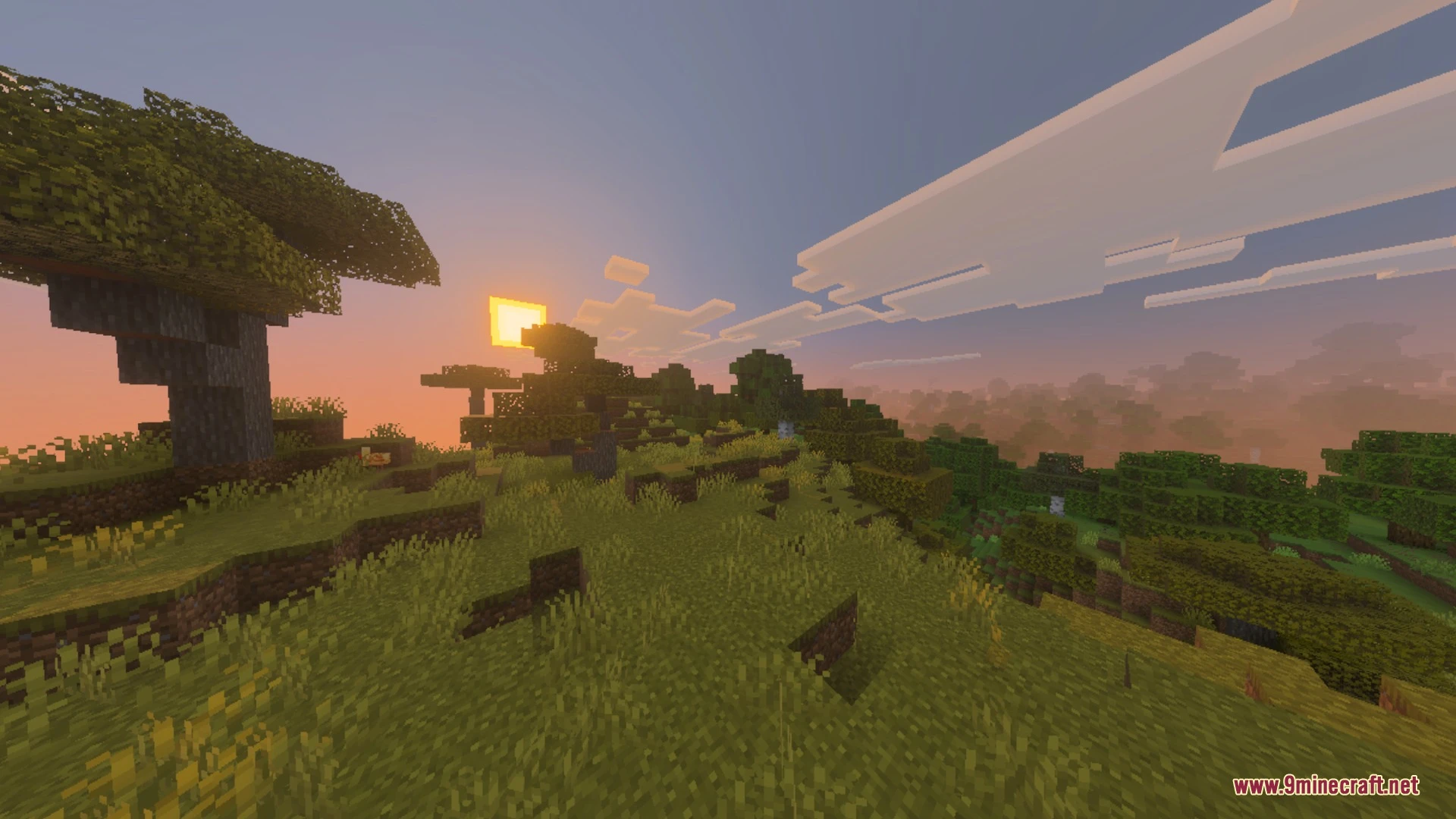 Newb Tropisphere Shader (26.x) – Realistic Clouds and Glowing Ores on Mobile — screenshot 6