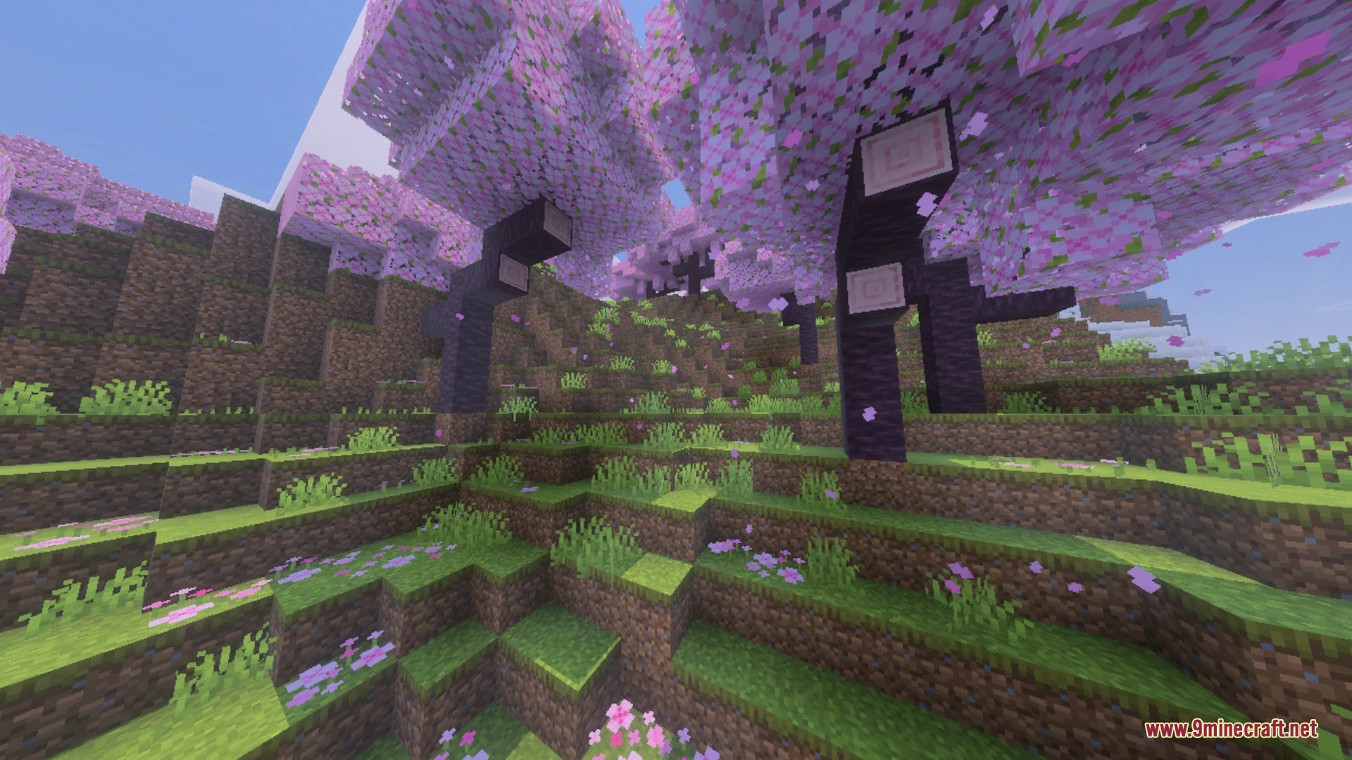 Newb Tropisphere Shader (26.x) – Realistic Clouds and Glowing Ores on Mobile — screenshot 7