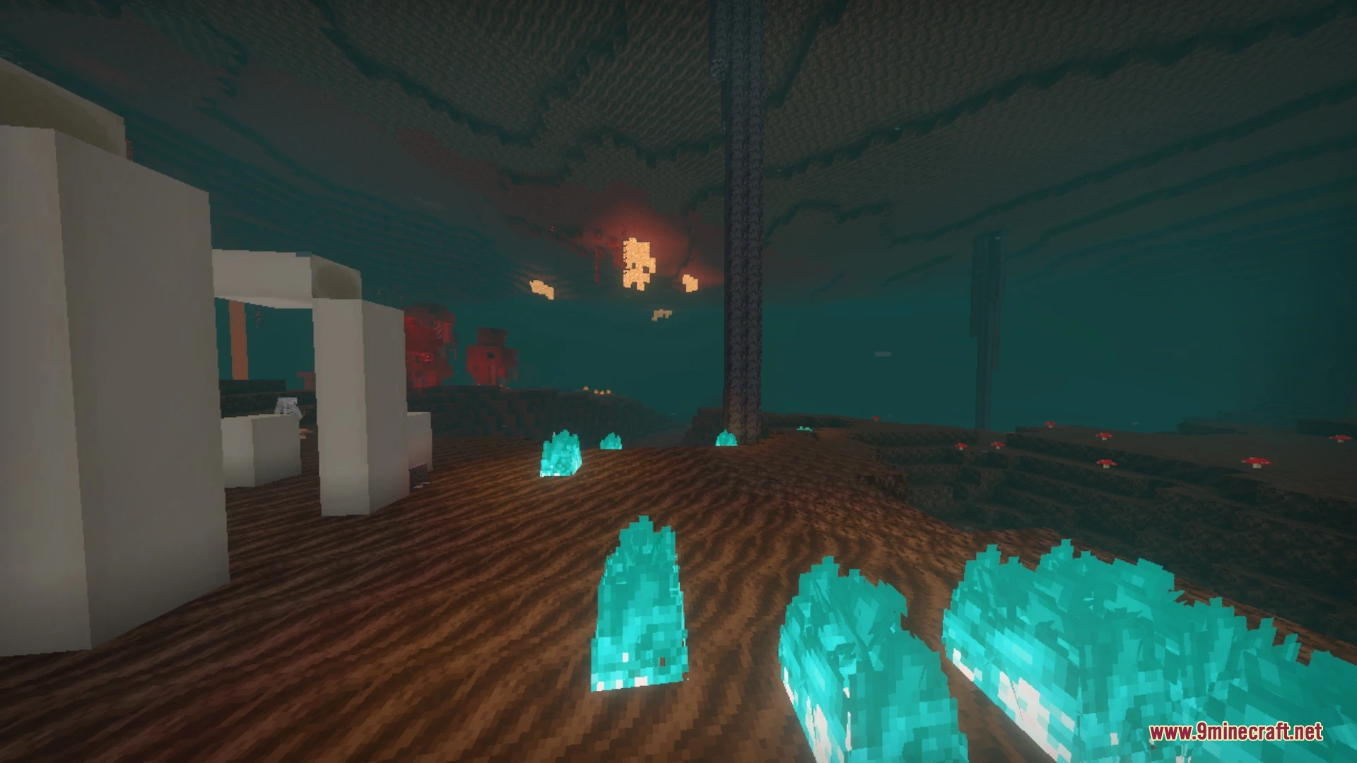 Newb X Supplementary Shader (26.x) – Realistic Water Foam and Glowing Ores Screenshot 10