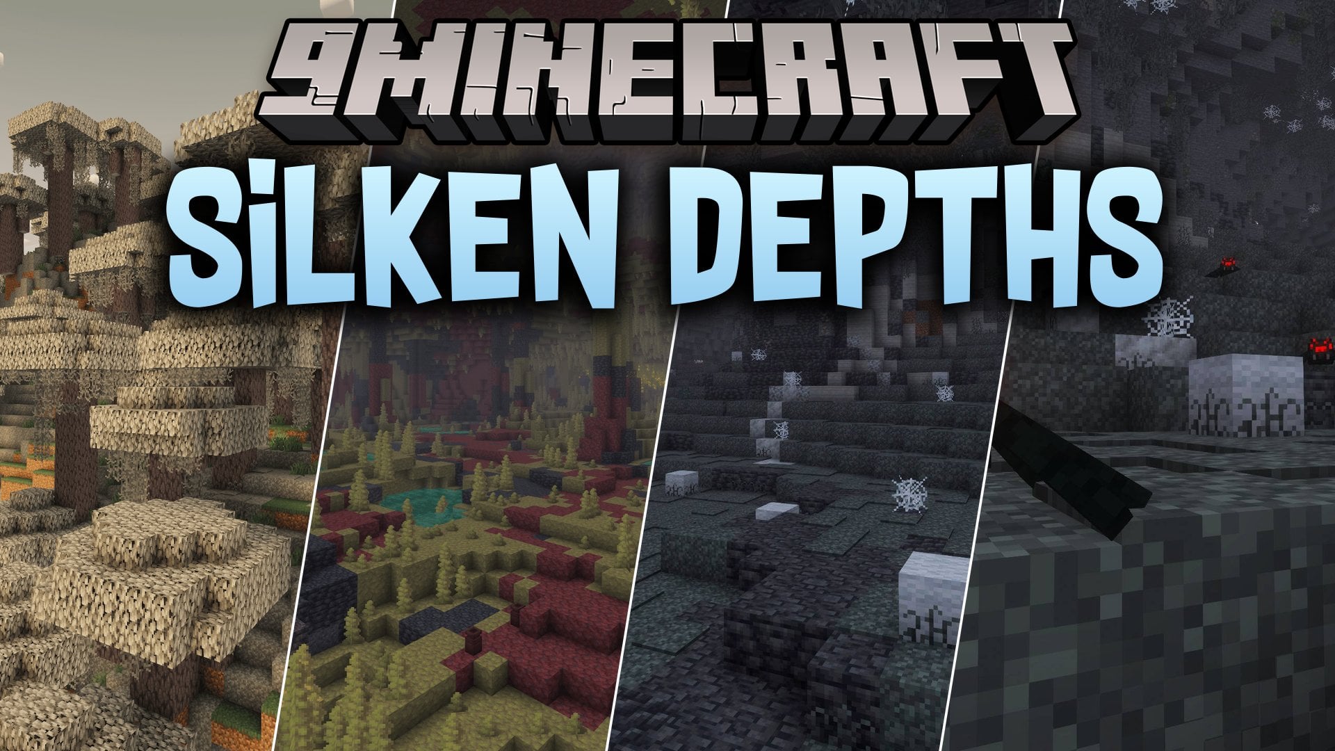 Silken Depths Mod (1.21.1, 1.20.1) – Bring Pale Gardens and Infested Caves