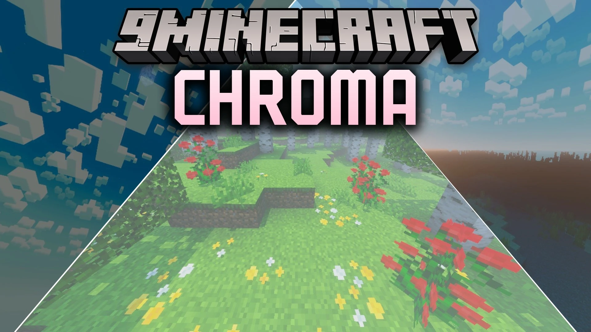 Chroma Shader (26.x, 1.21) – Waving Nature and Aurora Skies on Low-End Mobile