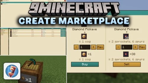 Create Marketplace Mod (1.21.11, 1.20.1) – Browse Automated Player Shops