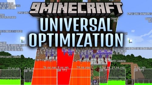 Universal Optimization Mod (1.21.1, 1.20.1) – Play Without Sudden Stutters