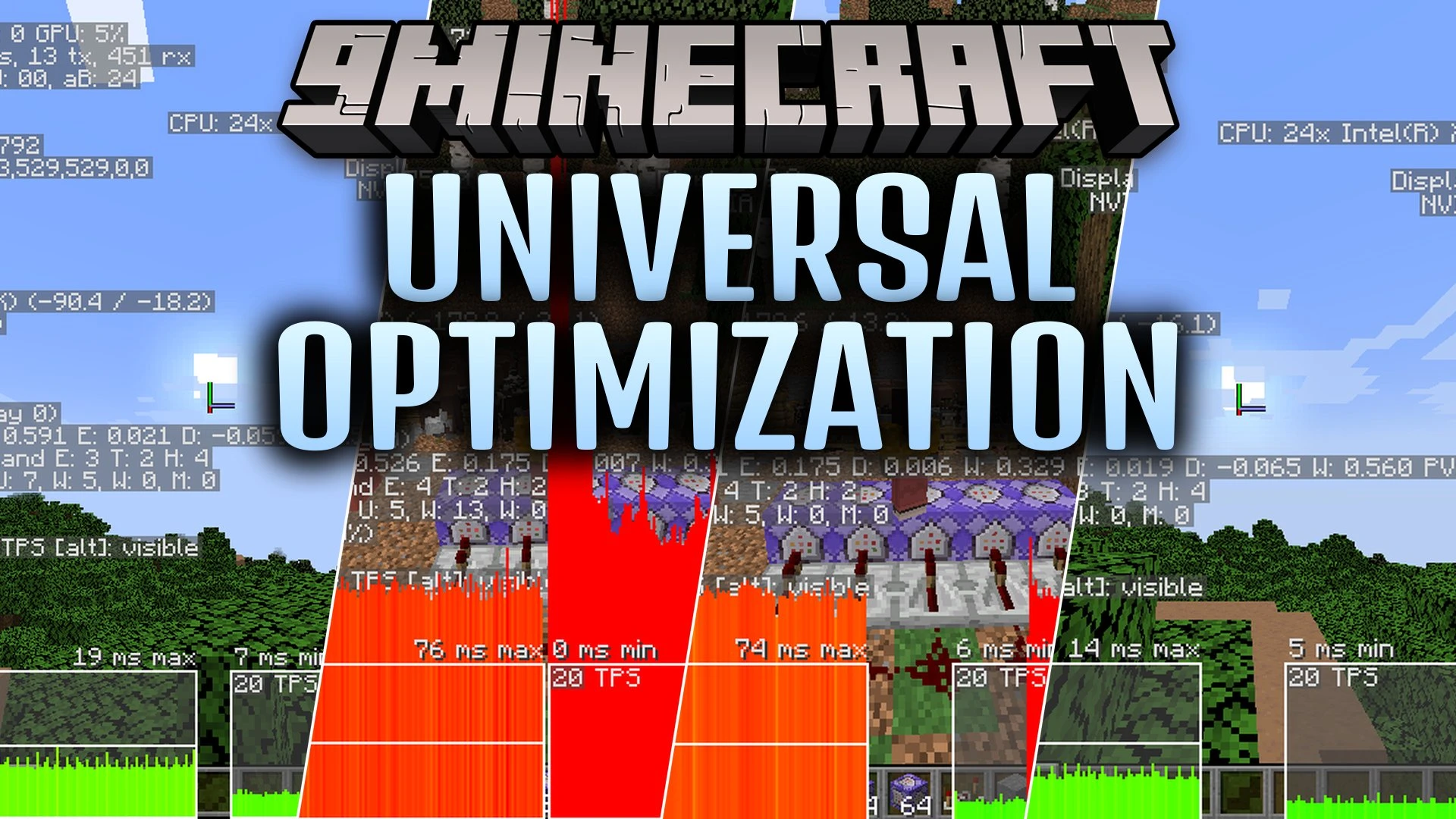 Universal Optimization Mod (1.21.1, 1.20.1) – Play Without Sudden Stutters