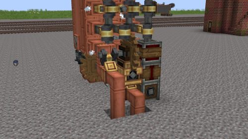 Max Power Gas Steam Engine Tower Schematic (1.21.x) – Powerful Gas and Steam Engine Tower Layout