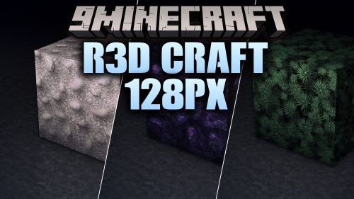 R3D CRAFT 128px Resource Pack (1.7.10) – Vanilla Charm with Realistic Depth