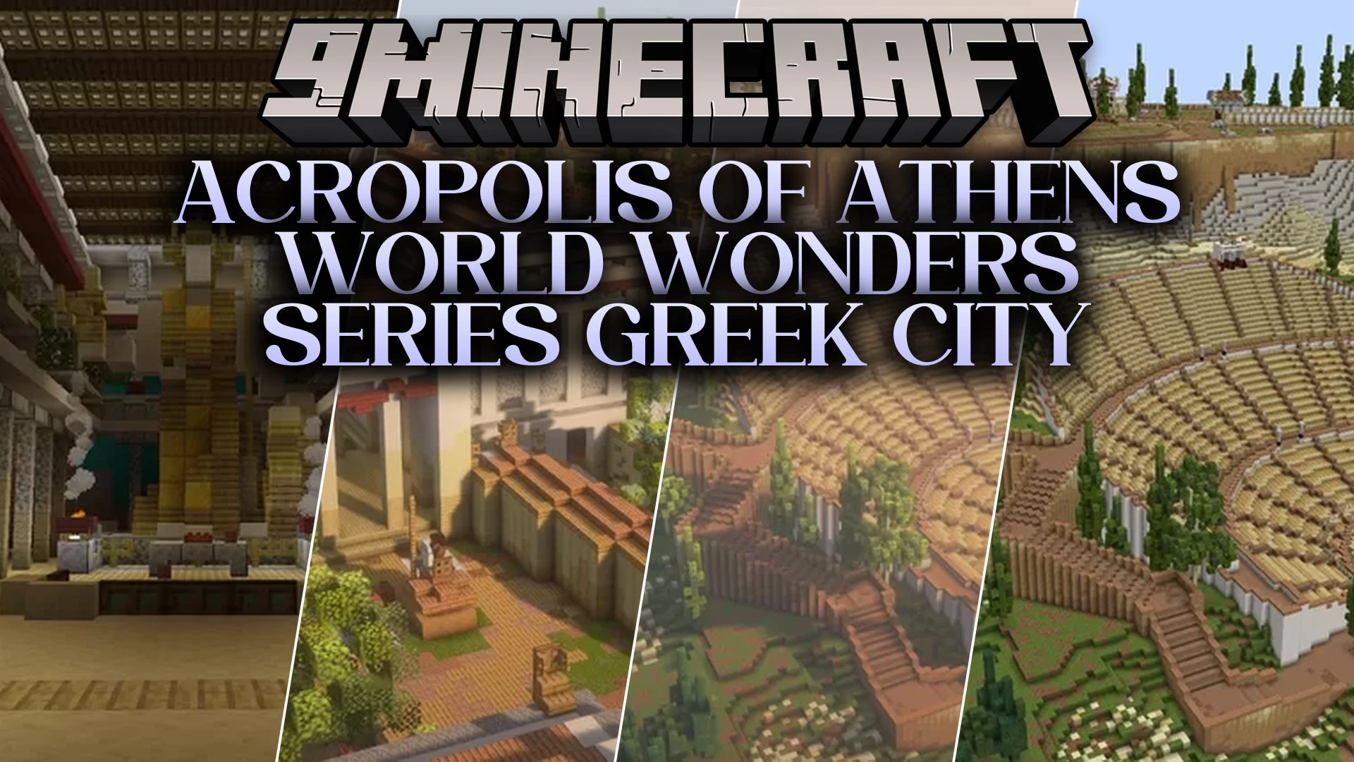 Acropolis of Athens World Wonders Series Greek City Map (1.21.10, 1.20.1)