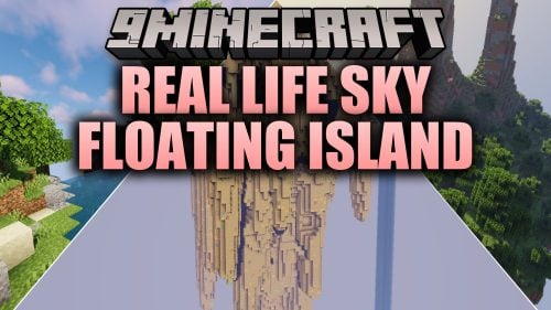 Real Life Sky Floating Island Map (1.20.1, 1.18.2)