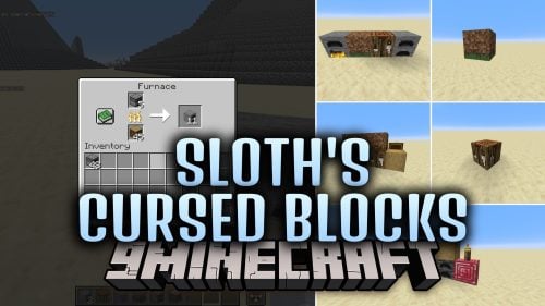 Sloth’s Cursed Blocks Mod (26.3) – Build Silly Bases with Weird Functional