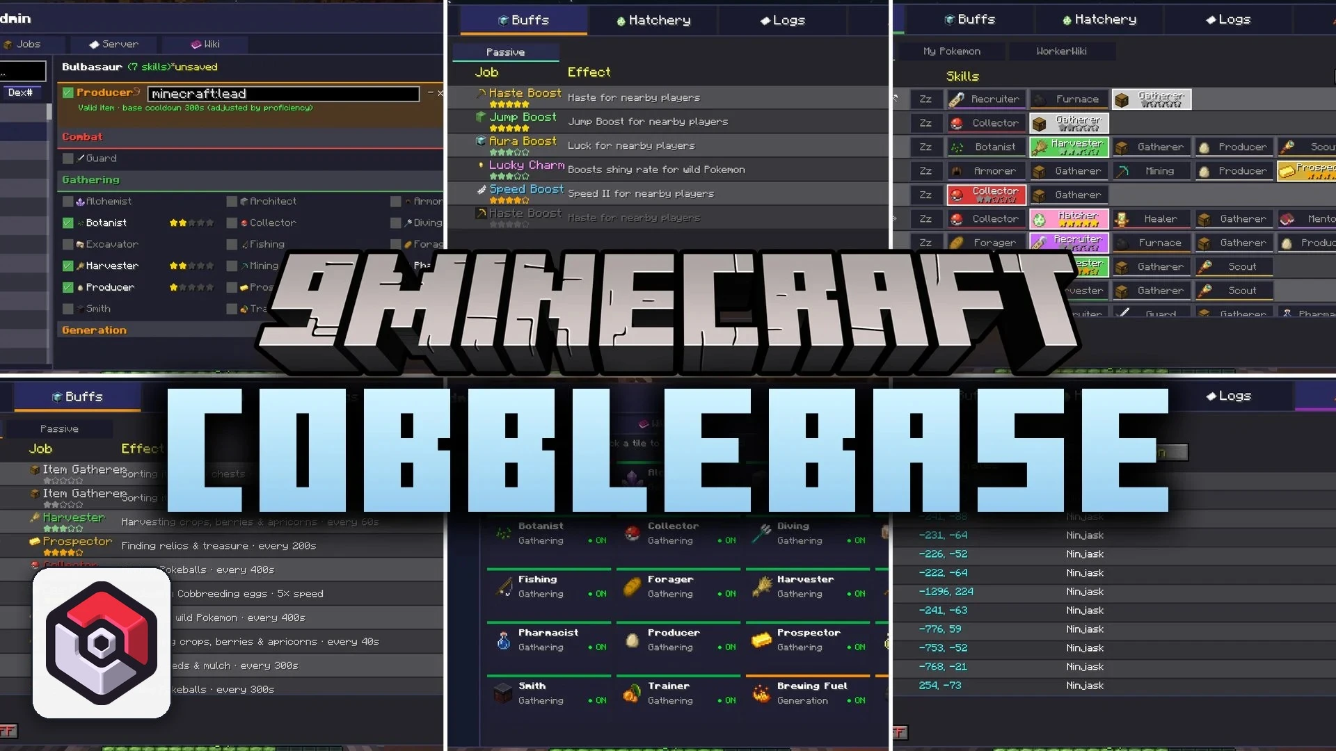 Cobblebase Mod (26.1.2, 1.21.1) – Put Your Cobblemon to Work Around Your Base