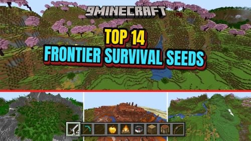 14 Handpicked Frontier Survival Seeds for Minecraft 26.3 - Java & Bedrock Edition Thumbnail