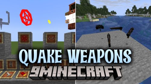 Quake Weapons Mod (26.3, 1.20.1) – Turn Survival Into an Arena Shooter