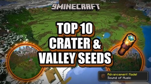 Top 10 Mountain Crater & Valley Building Seeds for Minecraft 26.2 - Java & Bedrock Edition Thumbnail