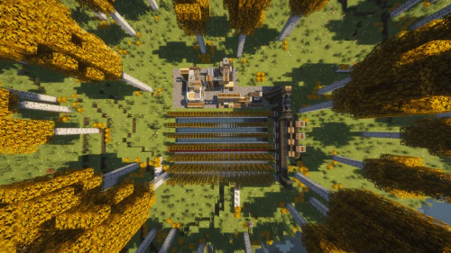 25 X 24 X 6 Firework Zinc Farm V1.0 Schematic (1.21.x) – Automated Firework and Zinc Farm Build