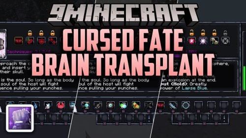 Cursed Fate Brain Transplant Mod (1.20.1) – Hijack Sorcerer Bodies