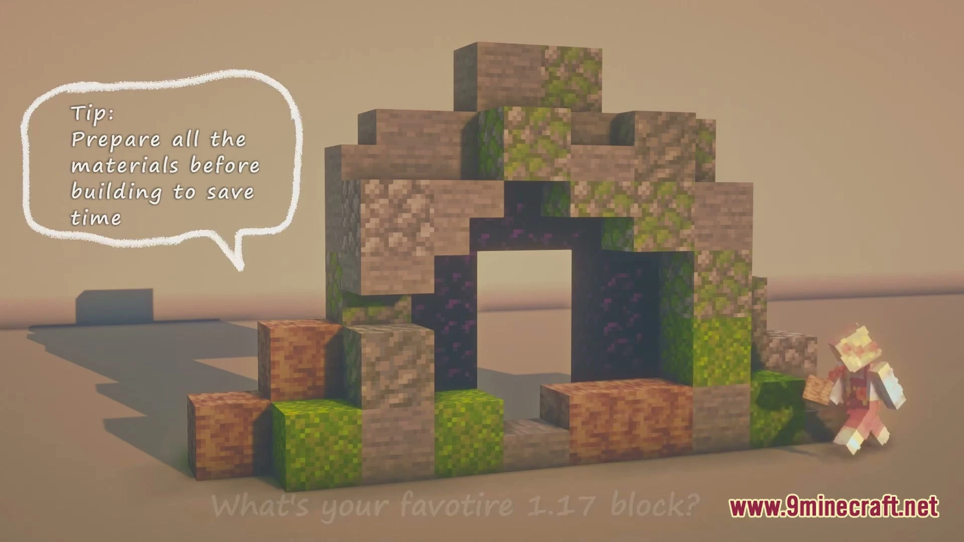 Five Biome Themed Nether Portal Designs Map (26.3, 1.20.1) — screenshot 1