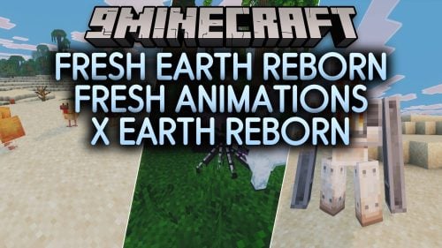 Fresh Earth Reborn Fresh Animations X Earth Reborn Resource Pack (1.20.1)