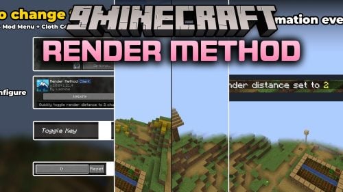 Render Method Mod (26.2, 1.21.11) – Boost FPS Instantly During Intense Battles