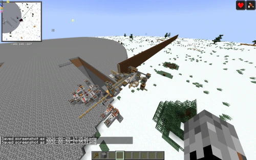 Replacing Block Worleater Technically Not a Quarry Schematic (1.21.x) – Giant Trench Maker